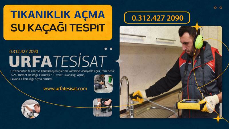 Su Kaçağı Tespiti İçin Tesisatçı 